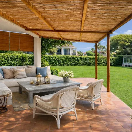 Abu Lita 3 Minutos Andando Playa Renovada Piscina Y Jardin Xxl Autentico Lujo Villa