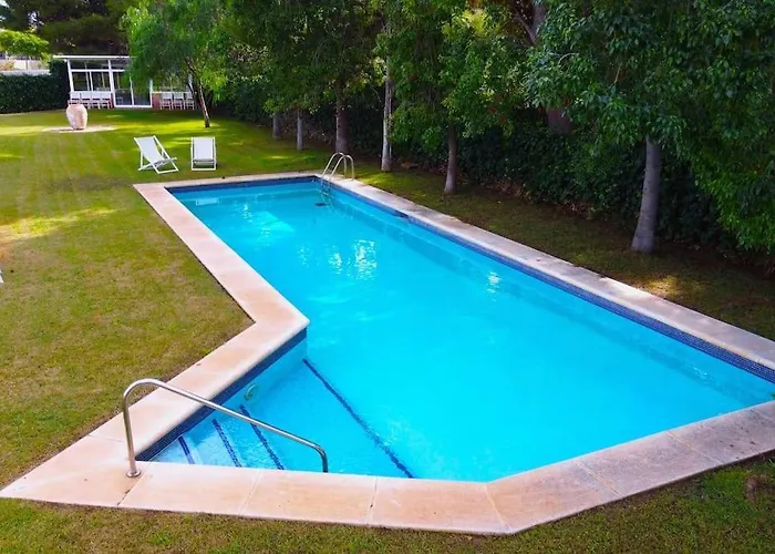 Villa Abu Lita 3 Minutos Andando Playa Renovada Piscina Y Jardin Xxl Autentico Lujo