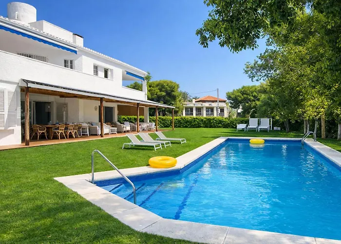 Abu Lita 3 Minutos Andando Playa Renovada Piscina Y Jardin Xxl Autentico Lujo Villa *